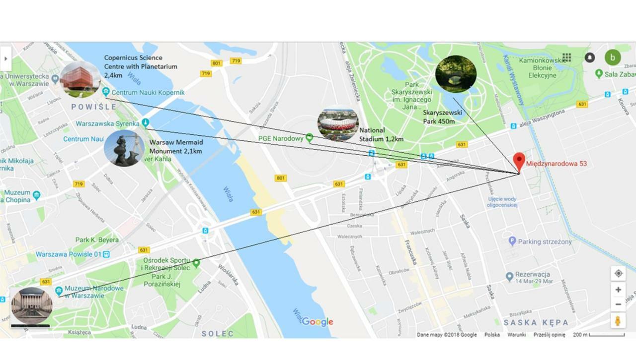 Warsaw Concierge Saska Studio Екстер'єр фото